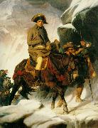 Hippolyte Delaroche Bonaparte Crossing the Alps France oil painting artist
